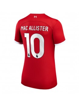 Liverpool Alexis Mac Allister #10 Replika Hemmakläder Dam 2023-24 Kortärmad